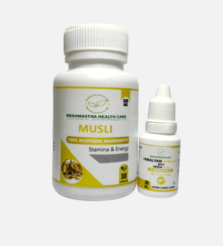 Combo package Of Musli + Himalayan shilajit with keeda jadi