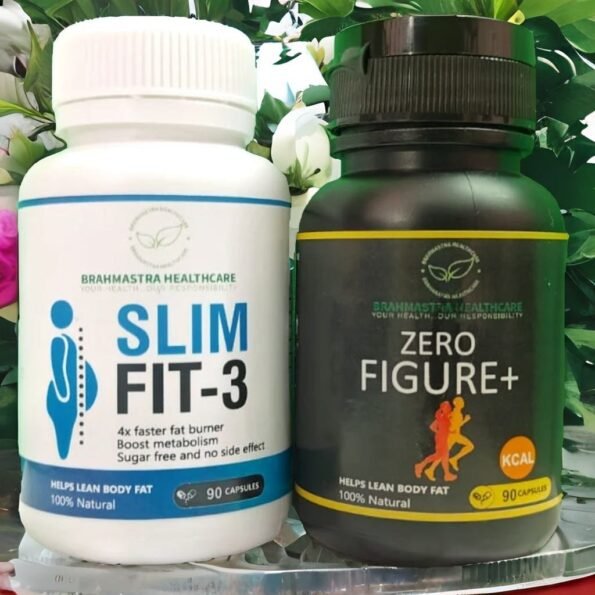 Brahmastra Healthcare Ayurvedic Combo Package Slim fit-3 And Zero Figure Weight Fat Reducer Capsule